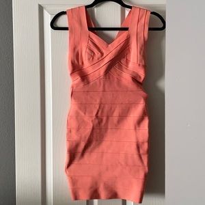 Luxe bandage bodycon dress